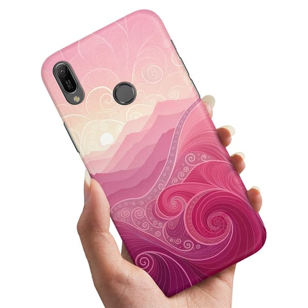 Deksel / Mobildeksel til Samsung Galaxy A20e - Pink Hills