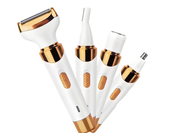 Epilator 4 i 1 kropp ben ansikte trimmer USB
