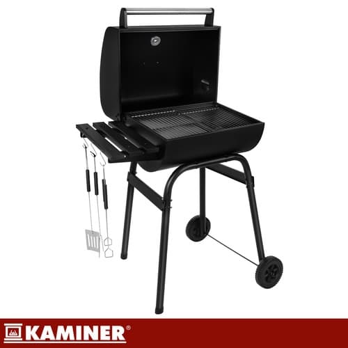 Grilli / Hiiligrilli lisävarusteineen - 82x51x117cm