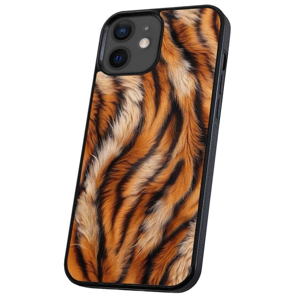 iPhone 12/12 Pro - Deksel/Mobildeksel Tiger
