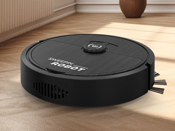 Robotdammsugare med Moppfunktion - Städrobot - Black