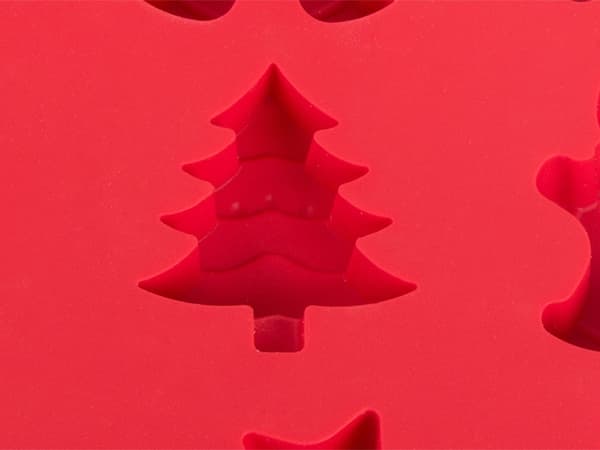 Bakplate 6 stykker festlige pepperkakemenn sett