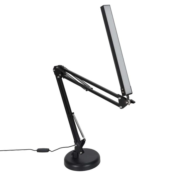 LED skrivebordslampe med klemme USB