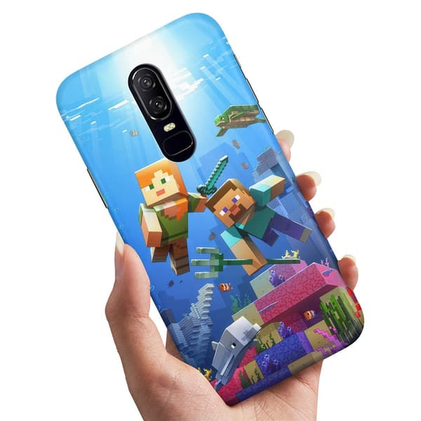 Deksel / Mobildeksel til OnePlus 8 - Minecraft