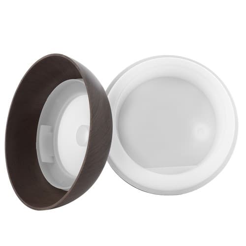 Elektrisk Aromalampe / Duftspreder - Sprer Eteriske Oljer - DarkBrown