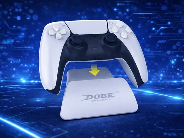 Teline PS5 DualSense -ohjaimen näytölle