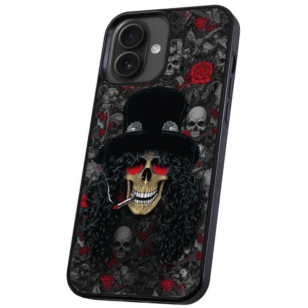 iPhone 16 Plus - Cover/Mobilcover Slash Skull