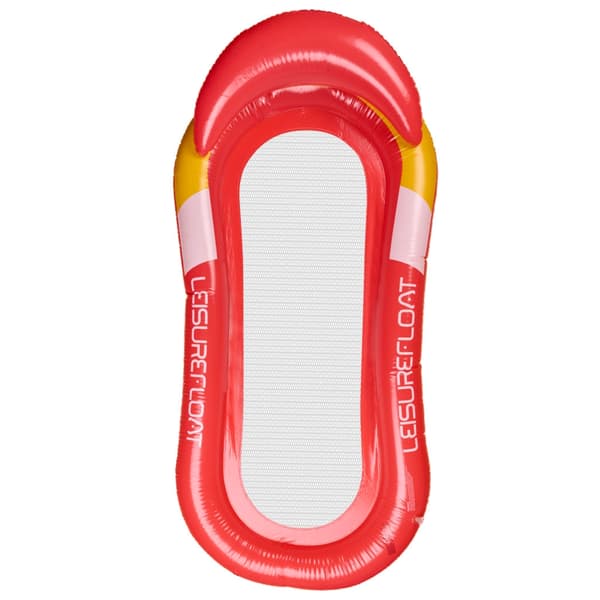 Poolmadrass med Nät - Red