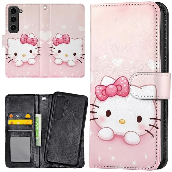 Samsung Galaxy S23 Plus - Lommebok Deksel Kitty