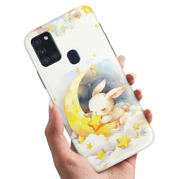 Deksel / Mobildeksel til Samsung Galaxy A21s - Bunny