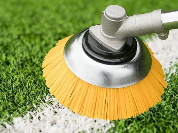 Skærbørste til rengøring af brosten nylonbørste 200mm