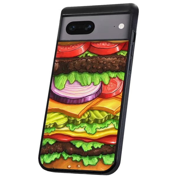 Google Pixel 7 - Deksel/Mobildeksel Hamburger