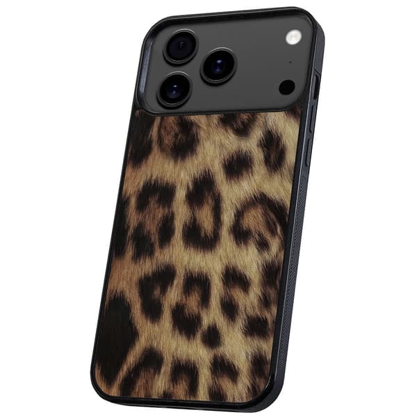 iPhone 17 / 18 Pro Max - Cover/Mobilcover Leopard