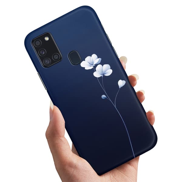 Deksel / Mobildeksel til Samsung Galaxy A21s - Flower