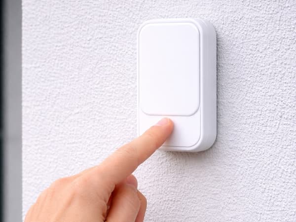 Trådlös dörrklocka kinetisk LED 130 m
