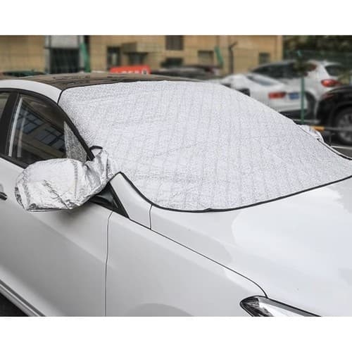 Snøbeskyttelse til forrude til bil – 143 x 122 cm