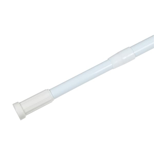 Duschstång 77,5-135 cm vit