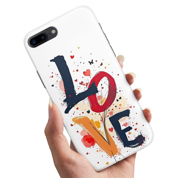Cover / Mobilcover til iPhone 7 / 8 Plus - Love