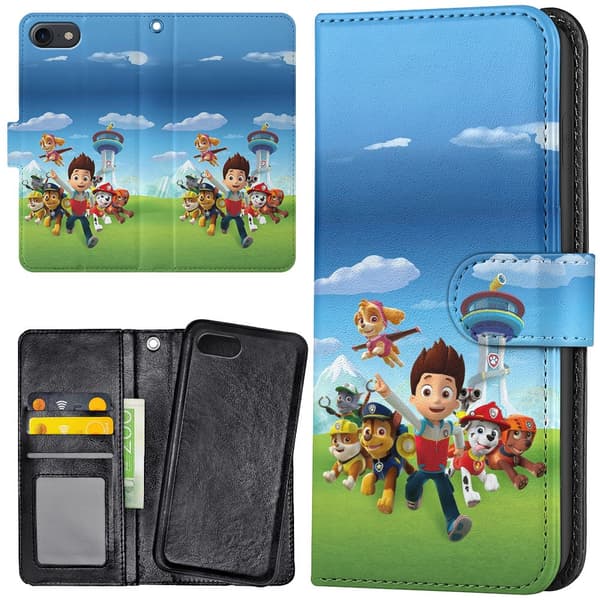 iPhone 16e - Lommebok Deksel Paw Patrol