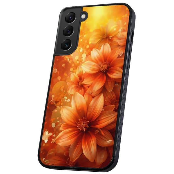 Samsung Galaxy S21 - Deksel/Mobildeksel Flowers