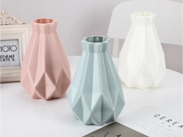 Skandinavisk vas 20 cm - Dekorativ blomvas