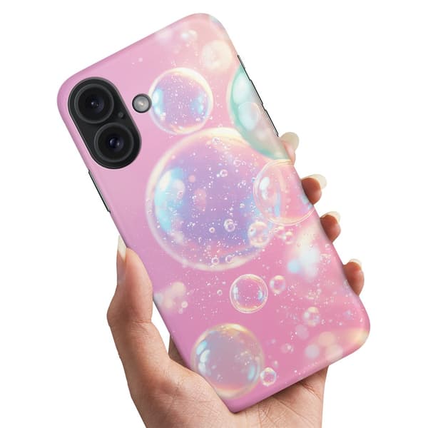 Cover / Mobilcover til iPhone 16 Plus - Bubbles