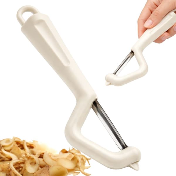 Grønnsaksskreller dobbeltblad ergonomisk