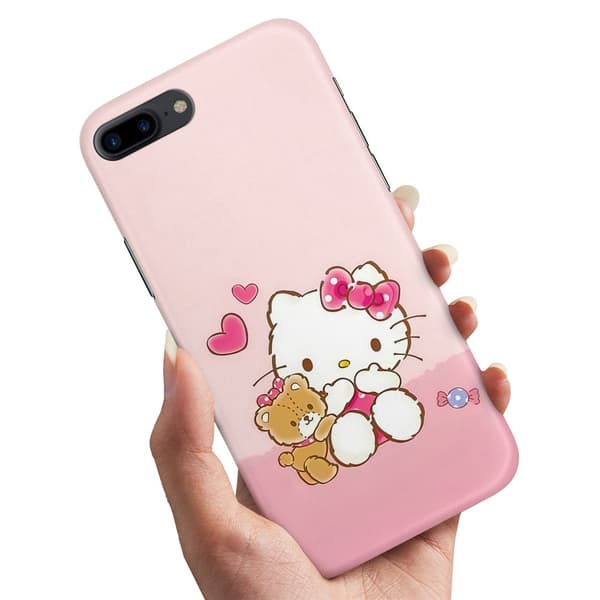 Cover / Mobilcover til iPhone 7 / 8 Plus - Kitty