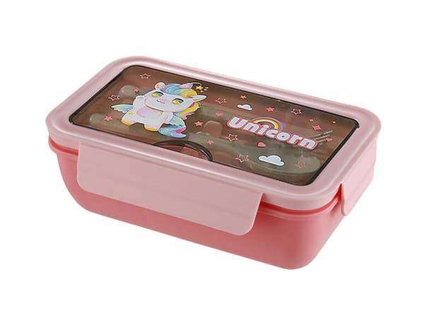 Matboks til skolen med rom og bestikk