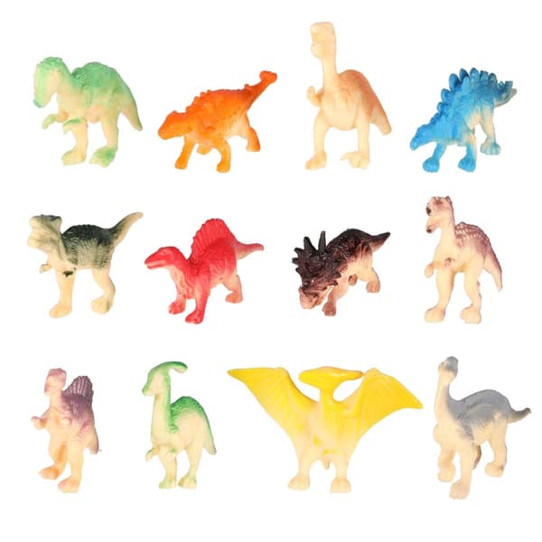 Dinosauruksen muna 12 dinosaurusta + tarvikkeet