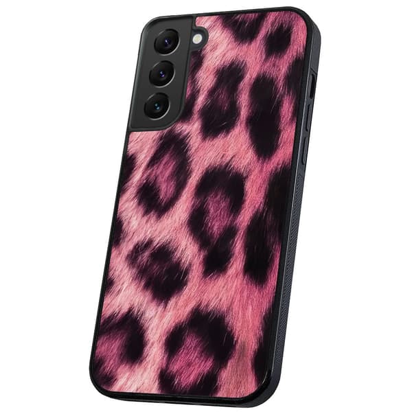 Samsung Galaxy S21 Plus - Deksel/Mobildeksel Pink Leopard