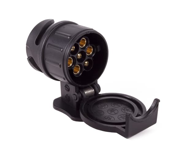 Adapter 13- till 7-polig kort
