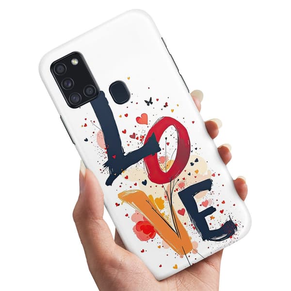 Deksel / Mobildeksel til Samsung Galaxy A21s - Love