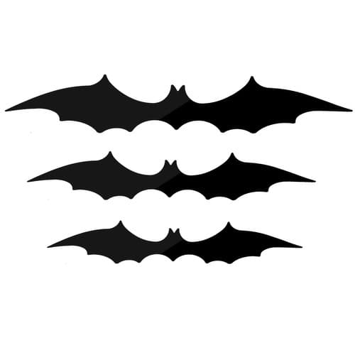 Flaggermus Selvklebende - Halloween