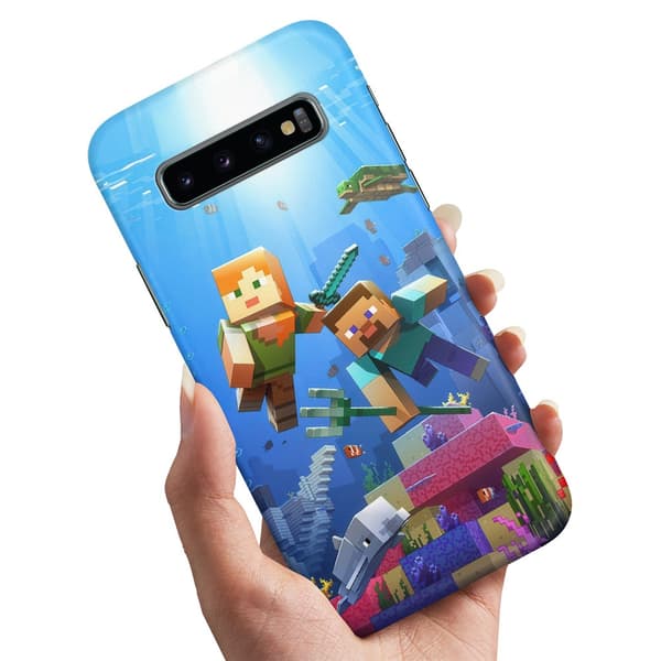 Deksel / Mobildeksel til Samsung Galaxy S10e - Minecraft