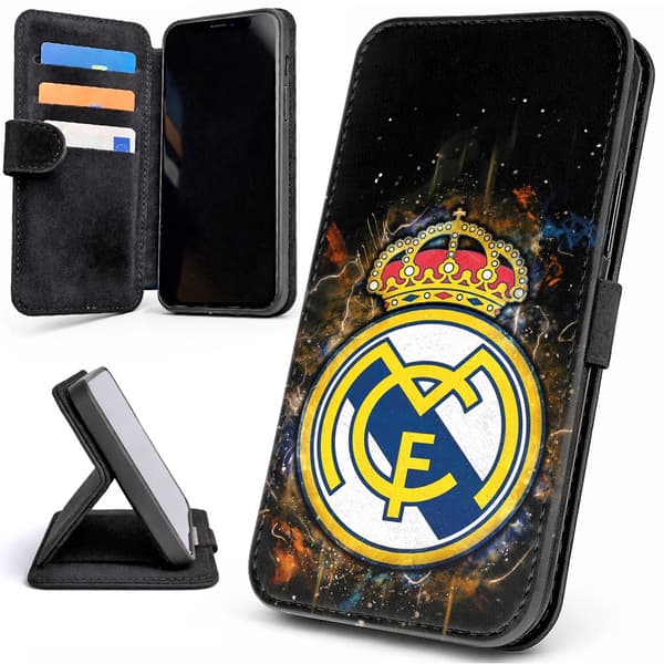Lommebok Deksel / Mobildeksel til iPhone 17 - Real Madrid