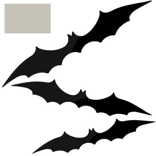 Flaggermus Selvklebende - Halloween
