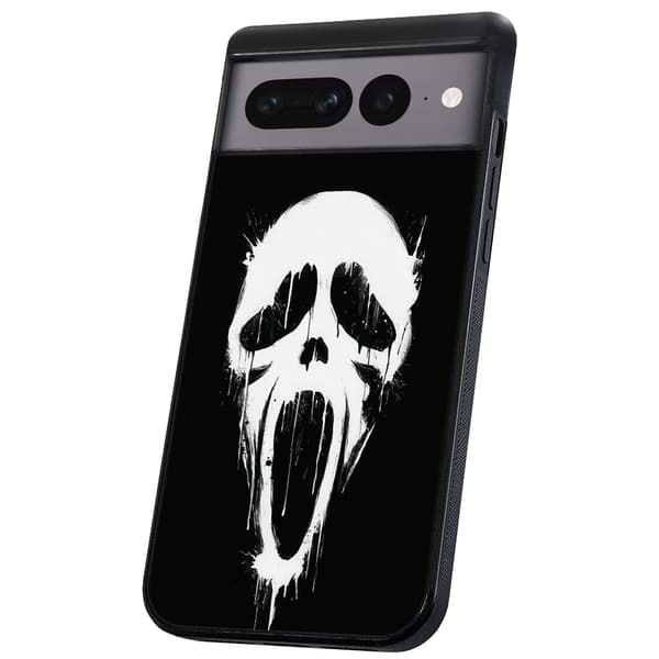 Google Pixel 7A - Deksel/Mobildeksel Scream Ghostface