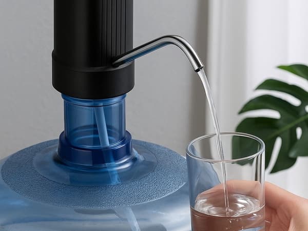Elektrisk vattenpump - Trådlös dispenser för dunkar och flaskor