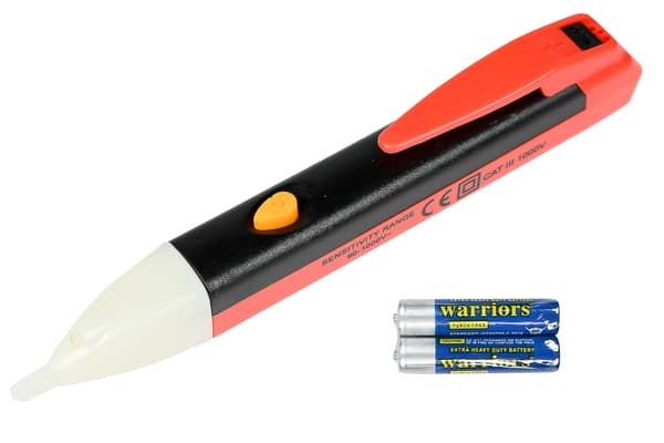 Jännitteenkoetin LED-valolla, eristetty