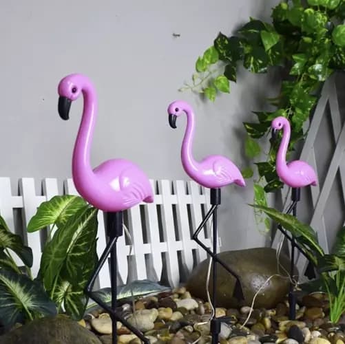 Hagelampe Flamingo - Solcelle