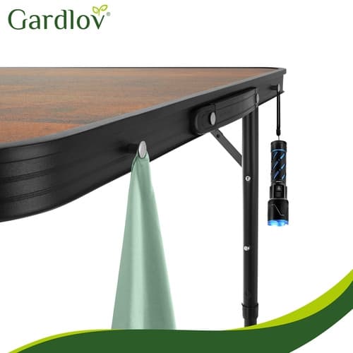 Sammenklappeligt Bord med Stole - Campingbord