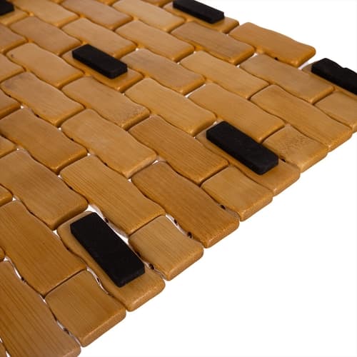 Baderomsmatte Bambus - 80x50 cm