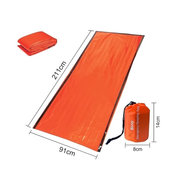 Nødsovepose / Bivvy - Sovepose for overlevelse - 20-Pack