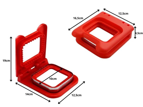 Sandwichform brødform for barn