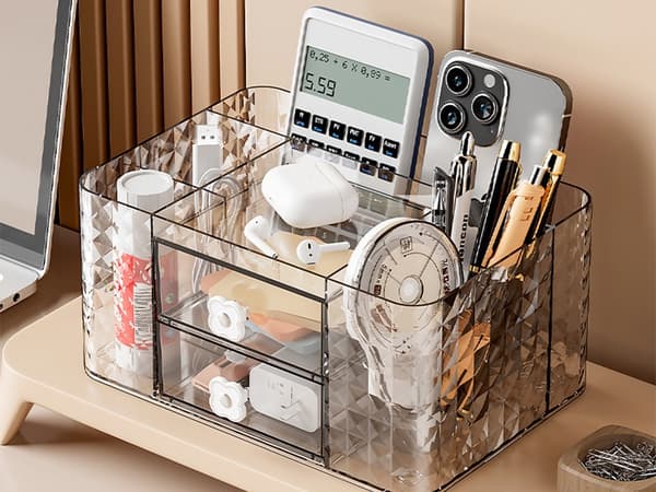 Makeup organizer skuffe smykker badeværelse skrivebord
