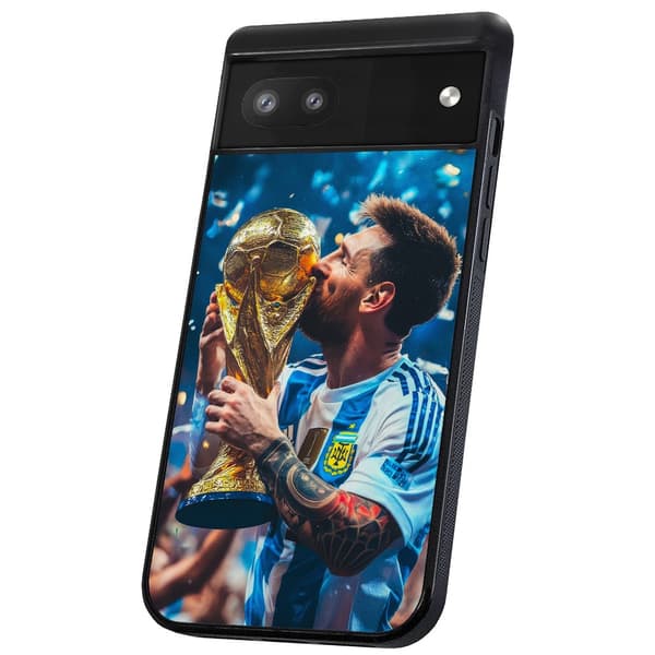 Google Pixel 6A - Cover/Mobilcover Messi