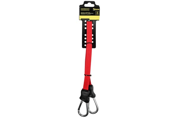 Elastik flad 60 cm med karabinhage