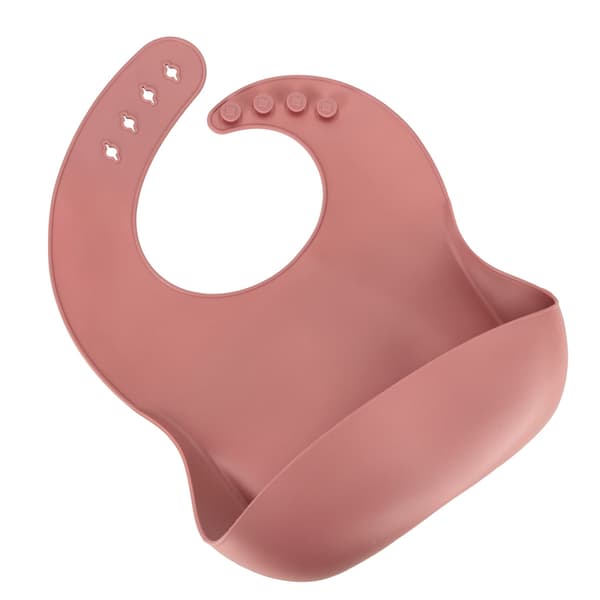 Barnservis / Barnbestick i Silikon - 9-delar - Pink