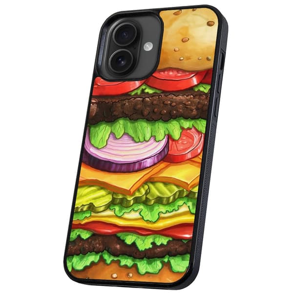 iPhone 16 Plus - Cover/Mobilcover Hamburger
